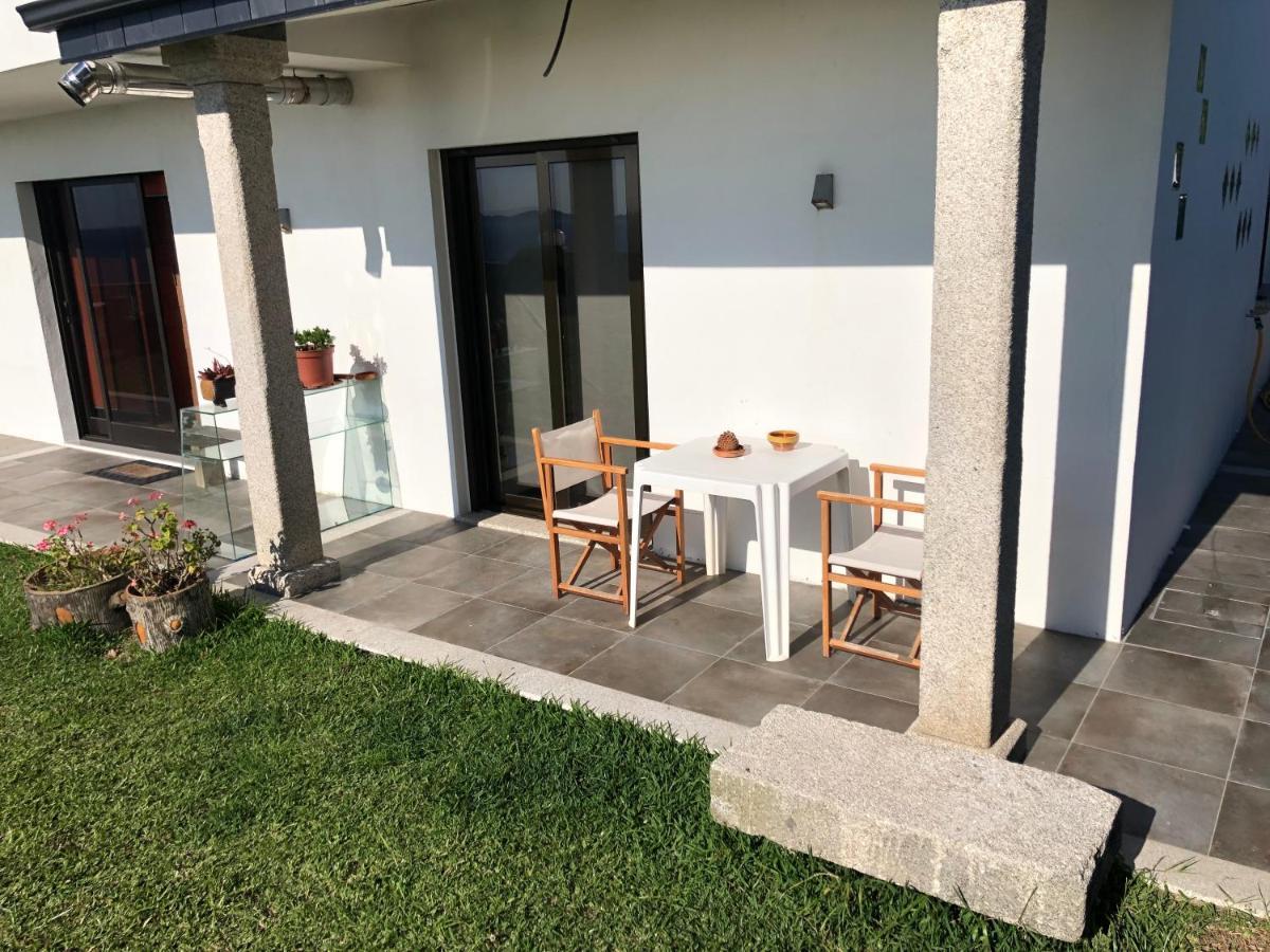 Precioso Apartamento Con Terreno Y Vistas A Cies Vigo Eksteriør bilde