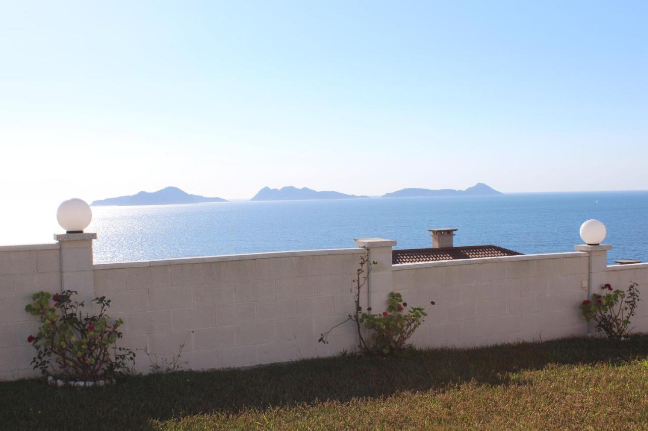 Precioso Apartamento Con Terreno Y Vistas A Cies Vigo Eksteriør bilde