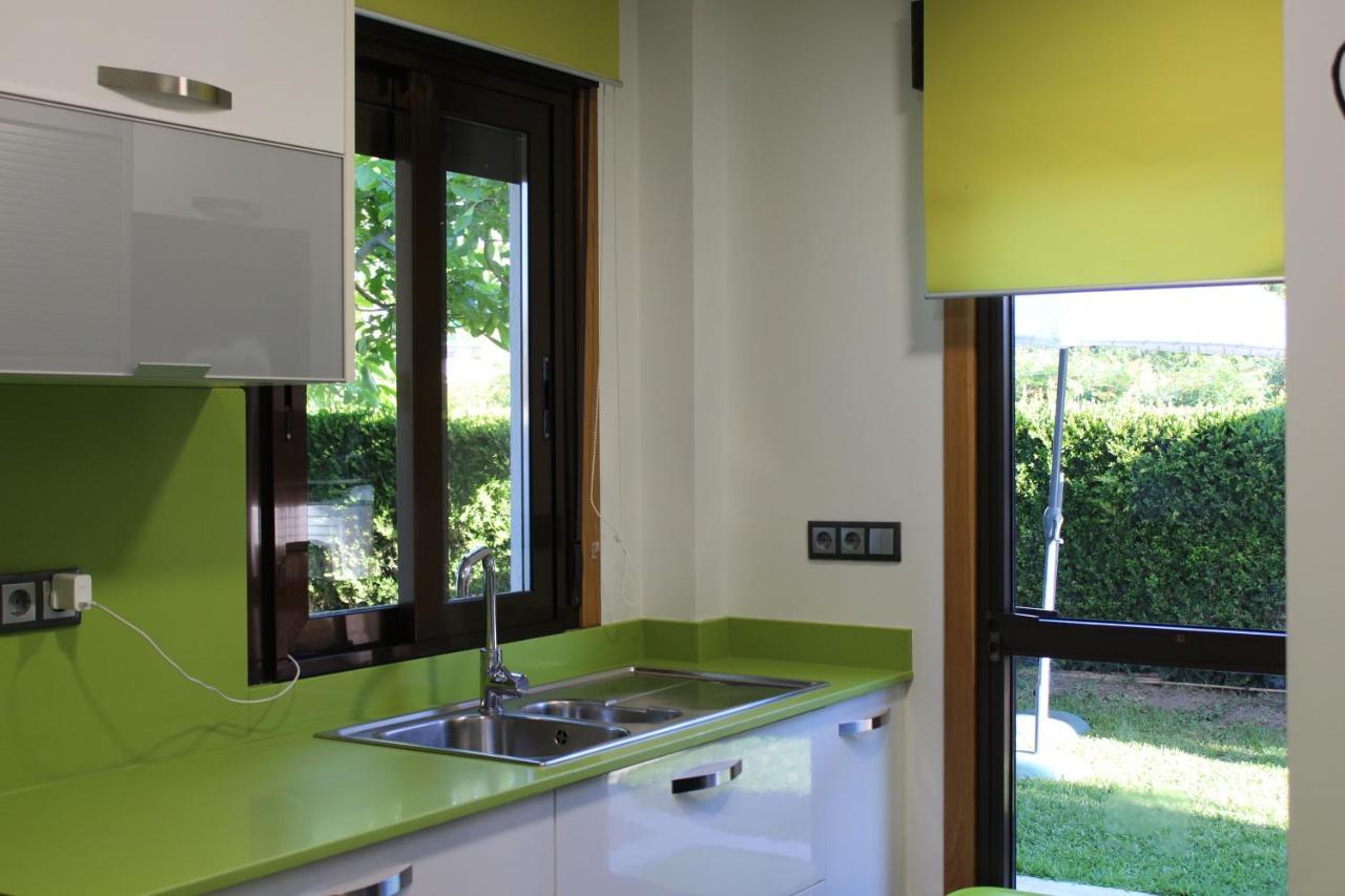 Precioso Apartamento Con Terreno Y Vistas A Cies Vigo Eksteriør bilde